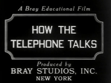 How the Telephone Talks Picture To Cartoon