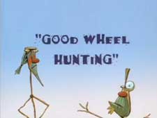 Good Wheel Hunting Cartoon Character Picture