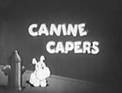 Canine Capers Free Cartoon Picture
