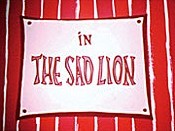 The Sad Lion Cartoon Character Picture