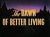 The Dawn Of Better Living Free Cartoon Pictures