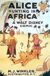 Alice Hunting In Africa Picture Into Cartoon