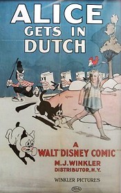 Alice Gets In Dutch Picture Into Cartoon