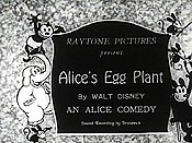 Alice's Egg Plant Picture Into Cartoon