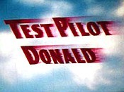 Test Pilot Donald Pictures Of Cartoons