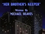 Her Brother's Keeper Picture Of The Cartoon