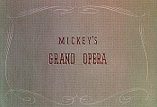 Mickey's Grand Opera Pictures In Cartoon