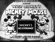 Mickey's Mellerdrammer Pictures In Cartoon