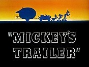 Mickey's Trailer Pictures In Cartoon