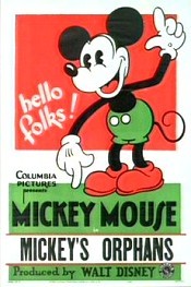 Mickey's Orphans Cartoon Picture