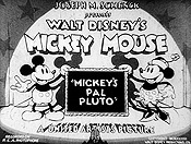 Mickey's Pal Pluto Pictures In Cartoon