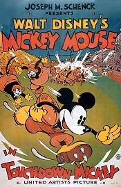 Touchdown Mickey Cartoon Picture