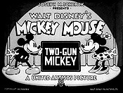 Two-Gun Mickey Pictures In Cartoon