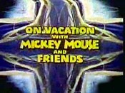 On Vacation With Mickey Mouse And Friends Picture To Cartoon