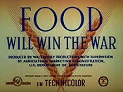 Food Will Win The War Free Cartoon Pictures