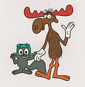 Rocky and Bullwinkle Short Picture To Cartoon
