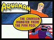 The Crimson Monster From The Pink Pool Cartoon Picture