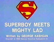 Superboy Meets Mighty Lad Cartoons Picture