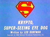 Krypto, Super-Seeing Eye Dog The Cartoon Pictures