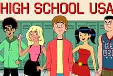High School USA! Episode Guide Logo