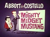 Mighty Midget Mustang Cartoon Picture