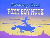 Pony Boy Huck Picture To Cartoon