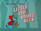 Little Red Riding Huck Picture To Cartoon