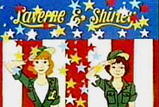 Laverne and Shirley in the Army Episode Guide Logo