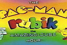 The Pac-Man/Rubik the Amazing Cube Hour  Logo