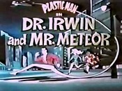 Dr. Irwin And Mr. Meteor Cartoon Character Picture