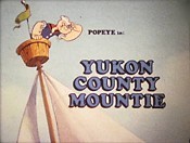 Yukon County Mountie Free Cartoon Pictures