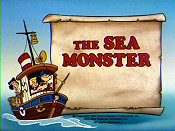The Sea Monster Cartoon Character Picture