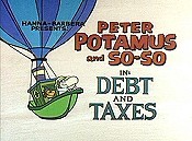 Debt And Taxes Picture Of Cartoon