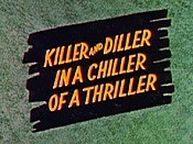 Killer And Diller In A Chiller Of A Thriller Picture Of The Cartoon