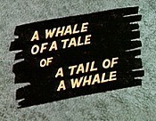 A Whale Of A Tail Of A Tale Of A Whale Picture Of The Cartoon