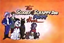 The Scooby and Scrappy-Doo Puppy Hour Logo