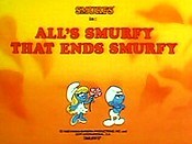 All's Smurf That Ends Smurfy Cartoon Picture