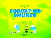 Forget-Me-Smurfs Cartoon Picture