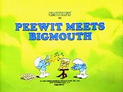 Peewit Meets Bigmouth Cartoon Picture