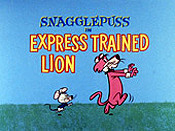 Express Trained Lion Cartoon Funny Pictures