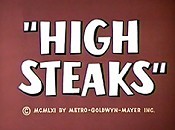 High Steaks Cartoon Picture