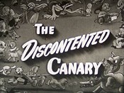 The Discontented Canary Picture Of Cartoon