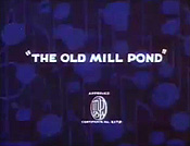 The Old Mill Pond Picture Of Cartoon