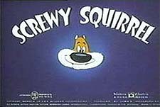 Screwy Squirrel Theatrical Cartoon Series Logo