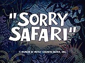 Sorry Safari Cartoon Picture