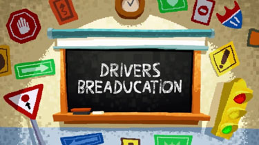 Driver's Breaducation Cartoon Picture