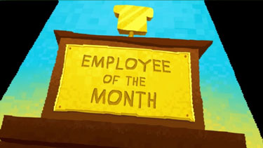 Employee of the Month Cartoon Picture