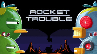 Rocket Trouble Cartoon Picture