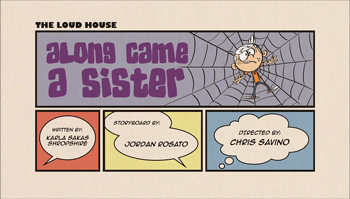 Along Came a Sister Cartoon Character Picture