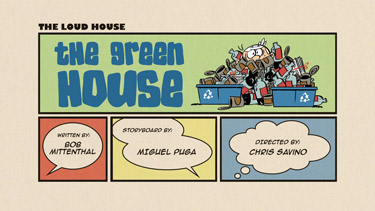 The Green House Cartoon Character Picture